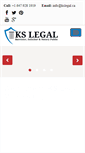 Mobile Screenshot of kslegal.ca